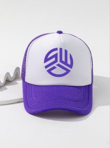 SWD logo Trucker hat - Purple