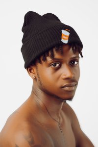 SWD 2MJ ribbed beanie - Black