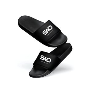 SWD LOGO PRINT SLIDES - BLACK